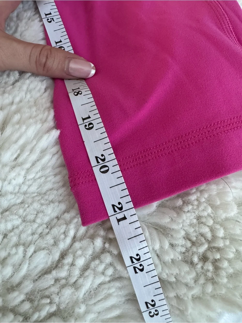 Lululemon Align High-Rise Crop 21” Leggings Sonic Pink Size 4